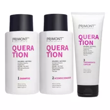 Kit Queration Shampoo, Acondicionador Y Tratamiento Primont