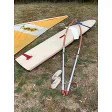 Tabla De Windsurf Bic Marine Impecable, Todo Original, Mvd