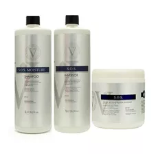 Kit Sos Varcare Shampoo + Inversor 1l + Creme Inversor 500g