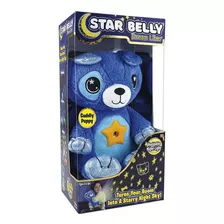 Ursinho Dos Sonhos Star Belly Com Projetor De Estrelas Lindo Cor Azul Ou Rosa Conforme Disponibilidade De Estoque