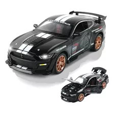 Miniatura Ford Mustang Cobra Shelby Gt500 1:24 Som/luz 