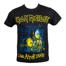 Iron Maiden - Remera - Live After Death 