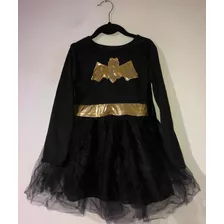 Fantasia Batgirl 5-6 Anos Marca Great Pretenders