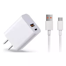 Cargador Doble Puerto + Cable Xiaomi 67w Max Original