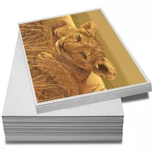 Papel Fotográfico Adesivo 115g Prova Dágua 60 Folhas Brinde