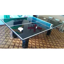 Mesa Bilhar / Sinuca 2,25x1,25 C/tampo Ping Pong 2,70x1,52