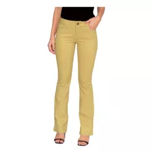 Calça Feminina Flare Cintura Média Plus Elegante E Versátil