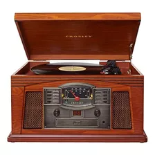 Crosley Cr42d-pa Lancaster - Tocadiscos De 3 Velocidades Con