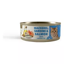 Amity Gato Adulto Mackerel Sardina Y Salmon 80g