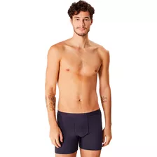 Cueca Boxer Em Algodão Supima Hering - Azul