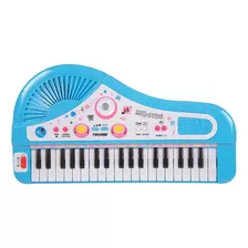 Órgano Musical Infantil 37 Teclas Meike Mq3736 Celeste