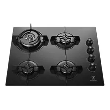 Fogão Cooktop Gás Electrolux Ke4tp Preto 127v/220v