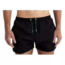 Malla Short De Baño G3 Hombre Traje Suspensor Bolsillo Liso