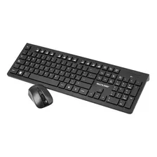 Kit Teclado + Mouse Inalambrico Multilaser Tc502 Negro