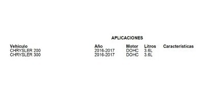 Filtro Aceite Chrysler 300 2017 3.6l Mopar Foto 4