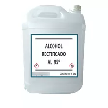 Alcohol Rectificado 5 Litros.