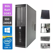 Cpu Desktop Pc Hp 8200 Core I5 2ªg 2400 3.10ghz 8gb Ssd240gb