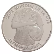 Moneda Ecuador Copa Mundial De La Fifa Alemania 2006 Plata