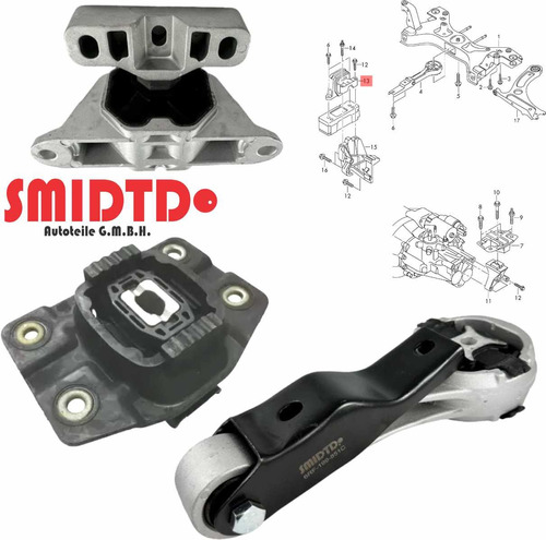 Kit Bieletas Hidraulica Y Soportes Rotulas Vw Up 1.0l 16-19 Foto 4