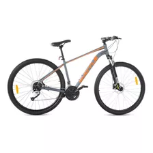 Bicicleta Battle Mtb 240h 2022 R29 M Frenos De Disco Hidráulico Cambios Shimano Altus M310 Color Gris/naranja 