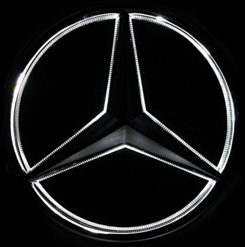 Emblema Led Mercedes Benz Cla 2013 - 2017 Parrilla Amg  Foto 4