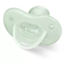 Chupeta Silicone Calming Brilha No Escuro 6m+ Neutra - Lillo