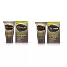 2 X Shampoo Grecin Control Gx Grises Blancos Canas