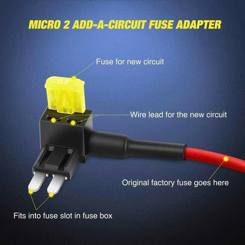 Adaptador Roba Corriente Doble Porta Fusible Atr Micro2 New Foto 6