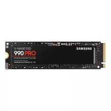 M.2 Samsung 990 Pro Pci-e Nvme Gen4 2tb Leituras: 7450mb/s E Gravações: 6900mb/s - Mz-v9p2t0b/am