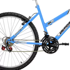 Bicicleta Feminina Adulto Aro 26 Bicolor Ultra Bike Azul