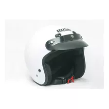 Casco Abierto F1 Rush Blanco - Mundomotos.uy