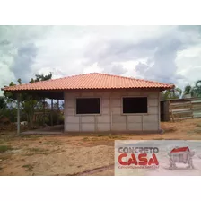 Kit Casa Pre Moldada Em Concreto (placas E Pilares)