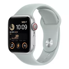 Apple Watch Se 44mm A2724 Aluminio Silver Sport Band 4g