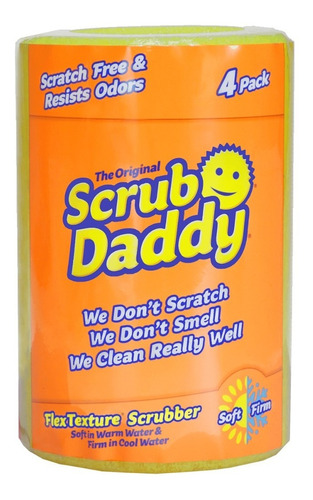 Scrub Daddy Original En Su Caja Pack 4 Unidades
