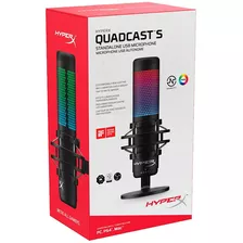 Micrófono Streamer Hyperx Quadcast S Rgb