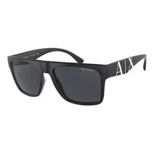 Lentes Sol Armani Exchange Ax4113s Iconic Square Big Logo 55