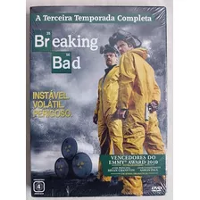 Dvd Breaking Bad Terceira Temporada Completa - Novo Lacrado 