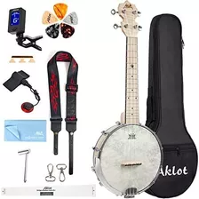 Banjo Ukulele, Aklot Concert 23 Y Accesorios