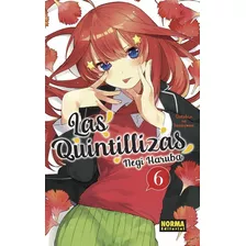 Las Quintillizas No. 6: Las Quintillizas No. 6, De Negi Haruba. Serie Las Quintillizas, Vol. 6. Editorial Norma Comics, Tapa Blanda, Edición 1 En Español, 2021