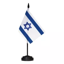 Bandera De Escritorio Anley 30 Cm De Altura - Israel