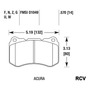 Balatas Disco  Trasera Para Pontiac G8   2009