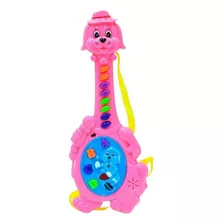 Guitarra Musical Infantil De Cachorro Colorida