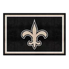 Fanmats Nfl New Orleans Saints - Alfombra De Nailon De 5 X.