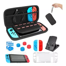 13 En 1 Kit De Accesorios Funda Para Nintendo Switch Estuch