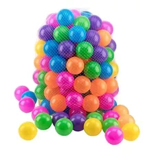 100 Pelotas Plásticas De Piscina Y Carpas 