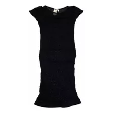 Vestido Planet Girls Modal Tule Preto Original