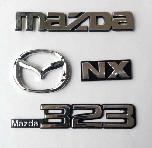 Emblemas Traseros Mazda 323 Nx Autoadhesivos  Foto 5
