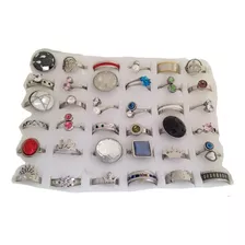 Lotex42 Anillos Variados 100% Acero Quirurquico !!!