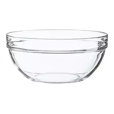 Bowl Ensaladera Apilable De Vidrio Arcoroc 23 Cm 