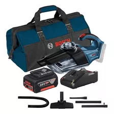 Aspirador De Pó Portátil Bateria 4ah Gas 18v-1 Bosch + Bolsa